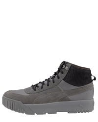 graue hohe Sneakers aus Wildleder von Puma