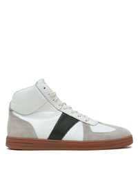 graue hohe Sneakers aus Wildleder von Rhude