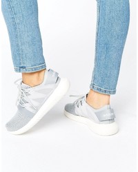 graue hohe Sneakers von adidas