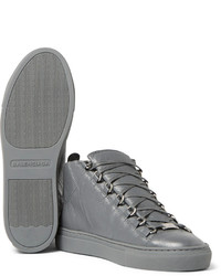 graue hohe Sneakers von Balenciaga