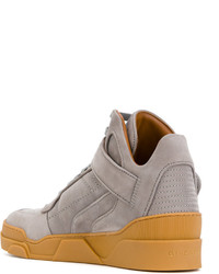 graue hohe Sneakers von Givenchy