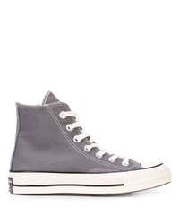 graue hohe Sneakers von Converse