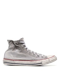 graue hohe Sneakers von Converse