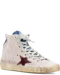 graue hohe Sneakers von Golden Goose Deluxe Brand