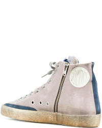 graue hohe Sneakers von Golden Goose Deluxe Brand