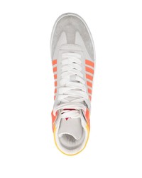 graue hohe Sneakers von DSQUARED2