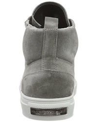 graue hohe Sneakers von Kennel und Schmenger Schuhmanufaktur
