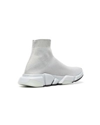 graue hohe Sneakers von Balenciaga