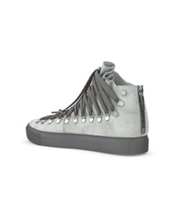 graue hohe Sneakers von SWEA