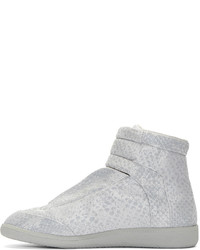 graue hohe Sneakers von Maison Margiela