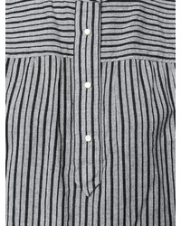 graue horizontal gestreifte Bluse von Etoile Isabel Marant