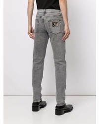 graue Jeans mit Acid-Waschung von Dolce & Gabbana