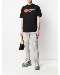 graue Jeans mit Acid-Waschung von Off-White