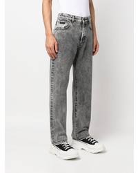 graue Jeans mit Acid-Waschung von MSGM