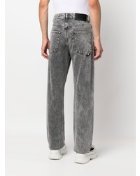 graue Jeans mit Acid-Waschung von MSGM