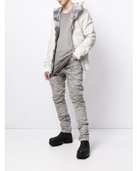 graue Jeans mit Acid-Waschung von Boris Bidjan Saberi