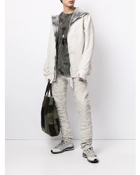 graue Jeans mit Acid-Waschung von Boris Bidjan Saberi