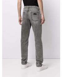 graue Jeans mit Acid-Waschung von Dolce & Gabbana