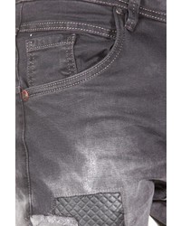 graue Jeans mit Destroyed-Effekten von EX-PENT