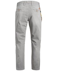 graue Jeans mit Destroyed-Effekten von Jack & Jones