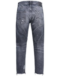 graue Jeans mit Destroyed-Effekten von Jack & Jones