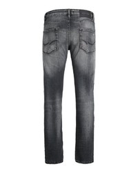 graue Jeans mit Destroyed-Effekten von Jack & Jones