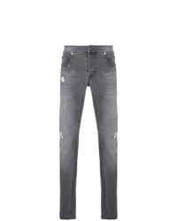 graue Jeans mit Destroyed-Effekten von Les Hommes Urban