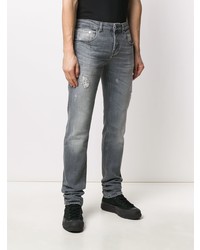 graue Jeans mit Destroyed-Effekten von Les Hommes Urban