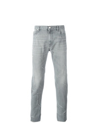 graue Jeans mit Destroyed-Effekten von Maison Margiela