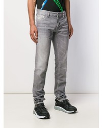 graue Jeans mit Destroyed-Effekten von DSQUARED2