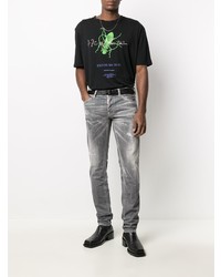 graue Jeans mit Destroyed-Effekten von DSQUARED2