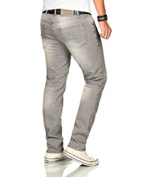 graue Jeans von Alessandro Salvarini