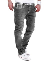 graue Jeans von behype