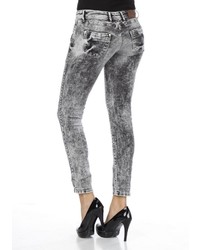 graue Jeans von CIPO & BAXX