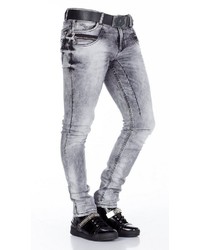 graue Jeans von Cipo & Baxx