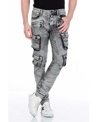 graue Jeans von Cipo & Baxx