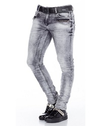 graue Jeans von Cipo & Baxx