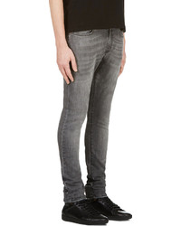 graue Jeans von Saint Laurent