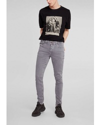 graue Jeans von H.I.S