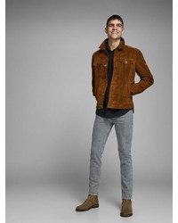 graue Jeans von Jack & Jones