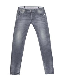 graue Jeans von Le Temps des Cerises