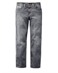 graue Jeans von MEN PLUS BY HAPPY SIZE