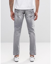 graue Jeans von Replay