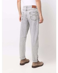 graue Jeans von Brunello Cucinelli