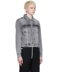 graue Jeansjacke von Han Kjobenhavn