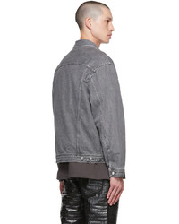 graue Jeansjacke von Song For The Mute