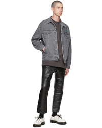 graue Jeansjacke von Song For The Mute