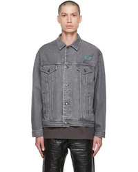 graue Jeansjacke von Song For The Mute