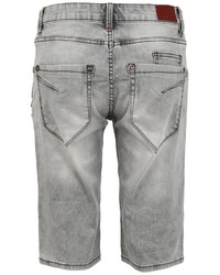 graue Jeansshorts von BLUE MONKEY