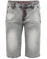 graue Jeansshorts von BLUE MONKEY